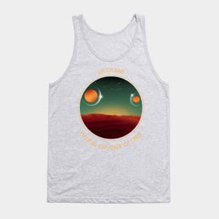 Live On Mars, Official Explorer Of Space Tank Top